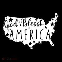 God Bless America 4th Of July Usa American Patriotic Poster