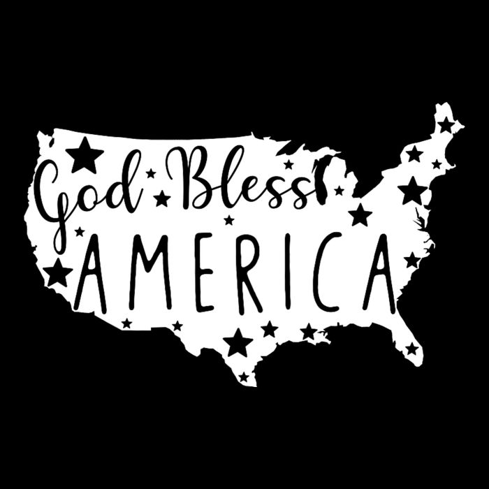 God Bless America 4th Of July Usa American Patriotic Poster