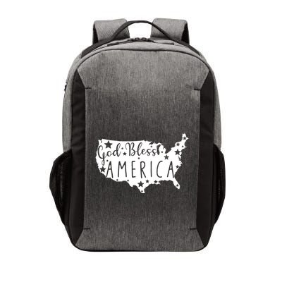 God Bless America 4th Of July Usa American Patriotic Vector Backpack