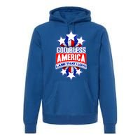 God Bless America Land That I Love 4 Th Of July Holiday Gift Premium Hoodie