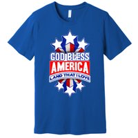 God Bless America Land That I Love 4 Th Of July Holiday Gift Premium T-Shirt