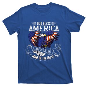 God Bless America Land Of The Free Because Of The Brave T-Shirt