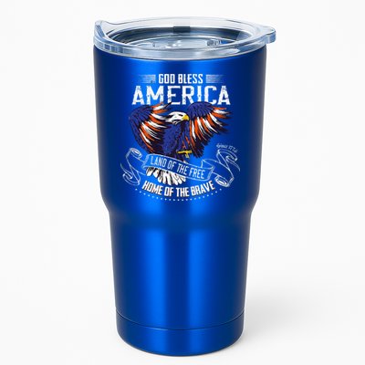 God Bless America Land Of The Free Because Of The Brave Tumbler