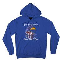 God Bless America Land That I Love Us Flag Funny 4th Of July Gift Hoodie