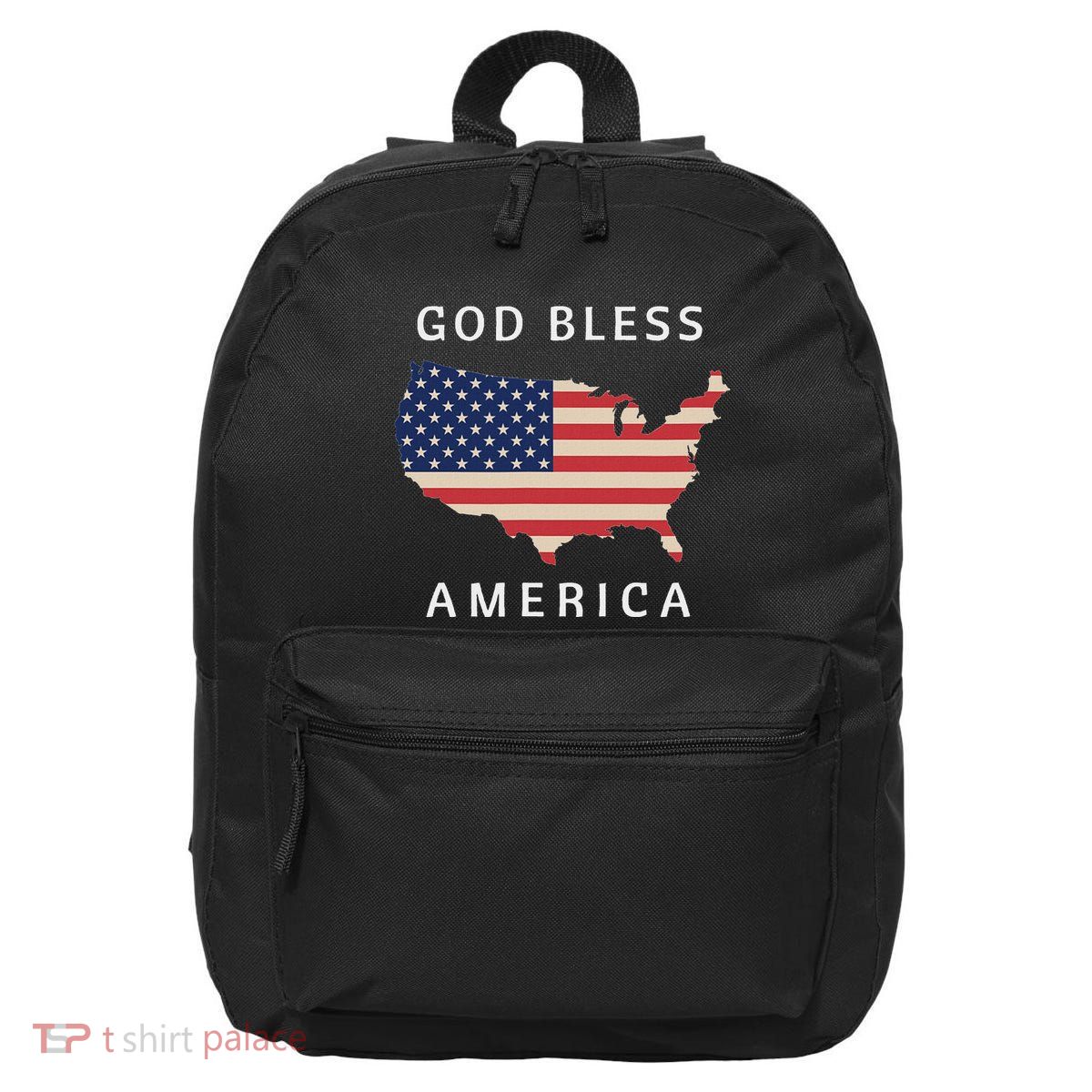 God Bless America 16 in Basic Backpack