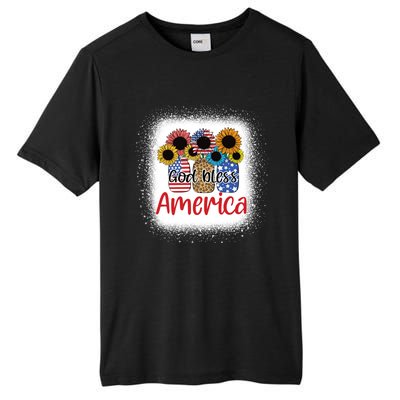 God Bless America Mason Jar 4th Of July Christian Patriotic Gift Tall Fusion ChromaSoft Performance T-Shirt