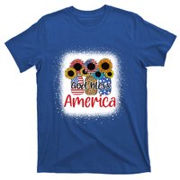 God Bless America Mason Jar 4th Of July Christian Patriotic Gift T-Shirt