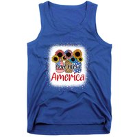 God Bless America Mason Jar 4th Of July Christian Patriotic Gift Tank Top