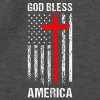 God Bless America Christian Patriot Usa Flag Vector Backpack