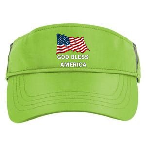 God Bless America Gift Adult Drive Performance Visor