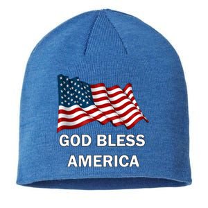 God Bless America Gift Sustainable Beanie