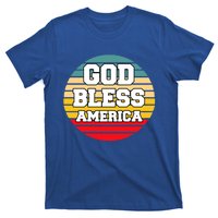 God Bless America Retro Vintage Style Funny Gift T-Shirt