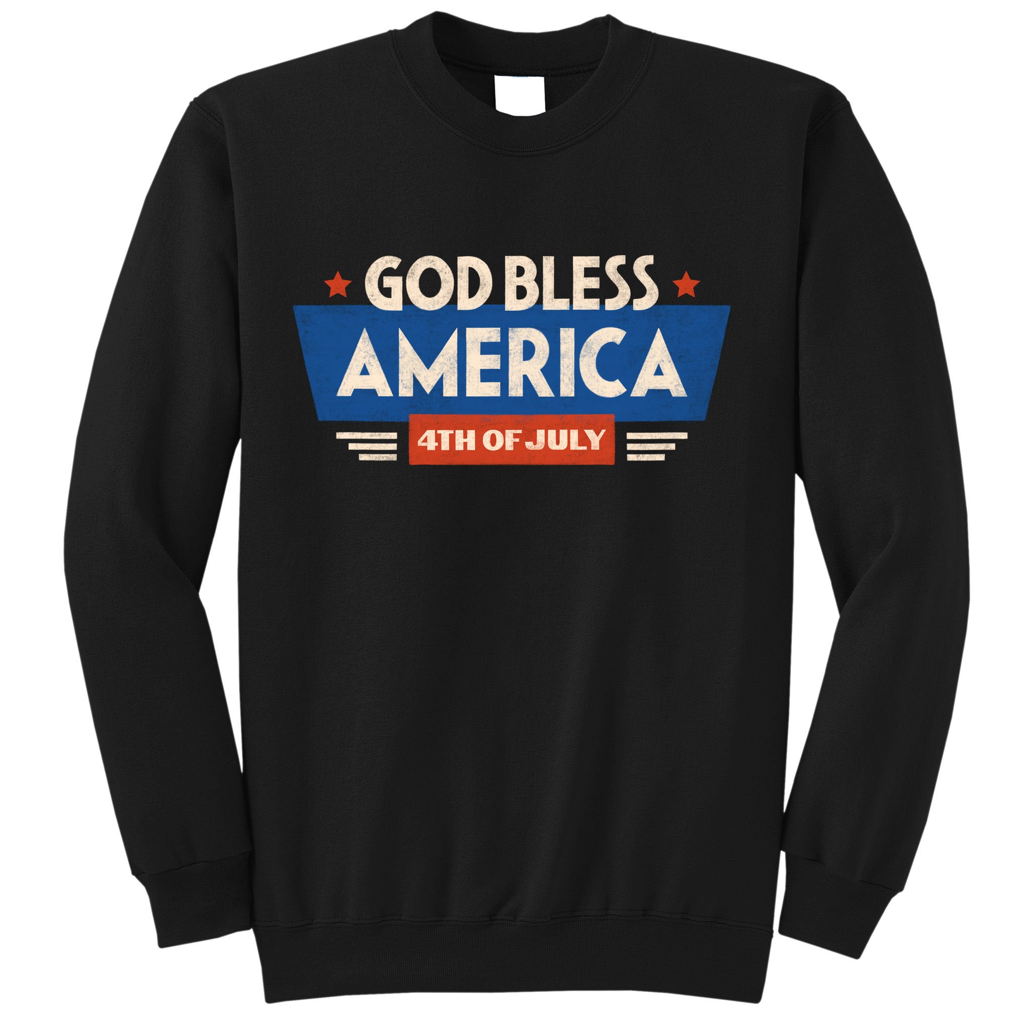 God Bless America 4th Of July Vintage Sweatshirt