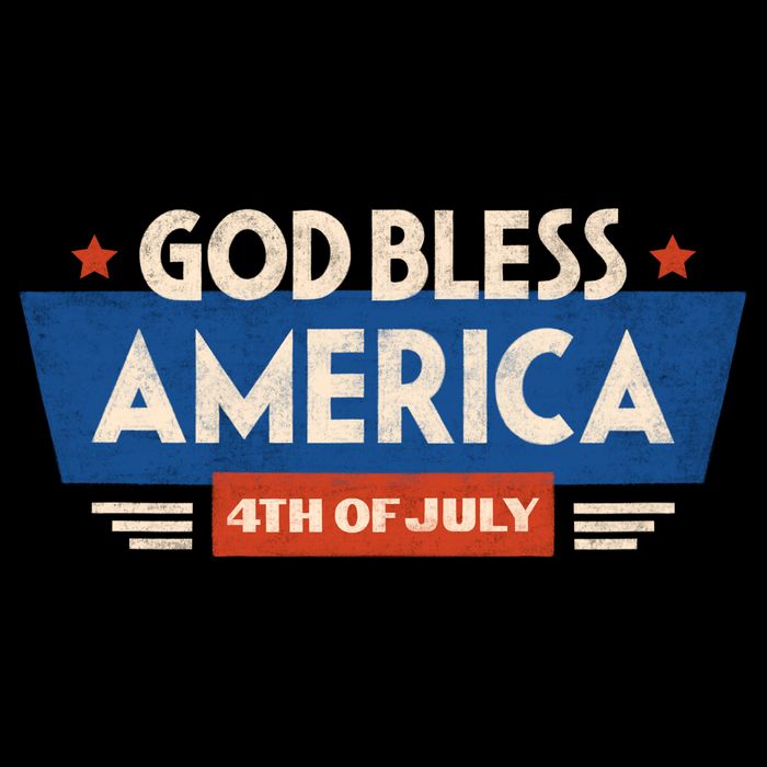 God Bless America 4th Of July Vintage Sweatshirt