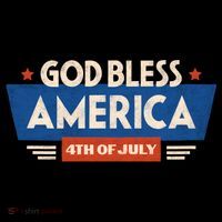 God Bless America 4th Of July Vintage Tall T-Shirt