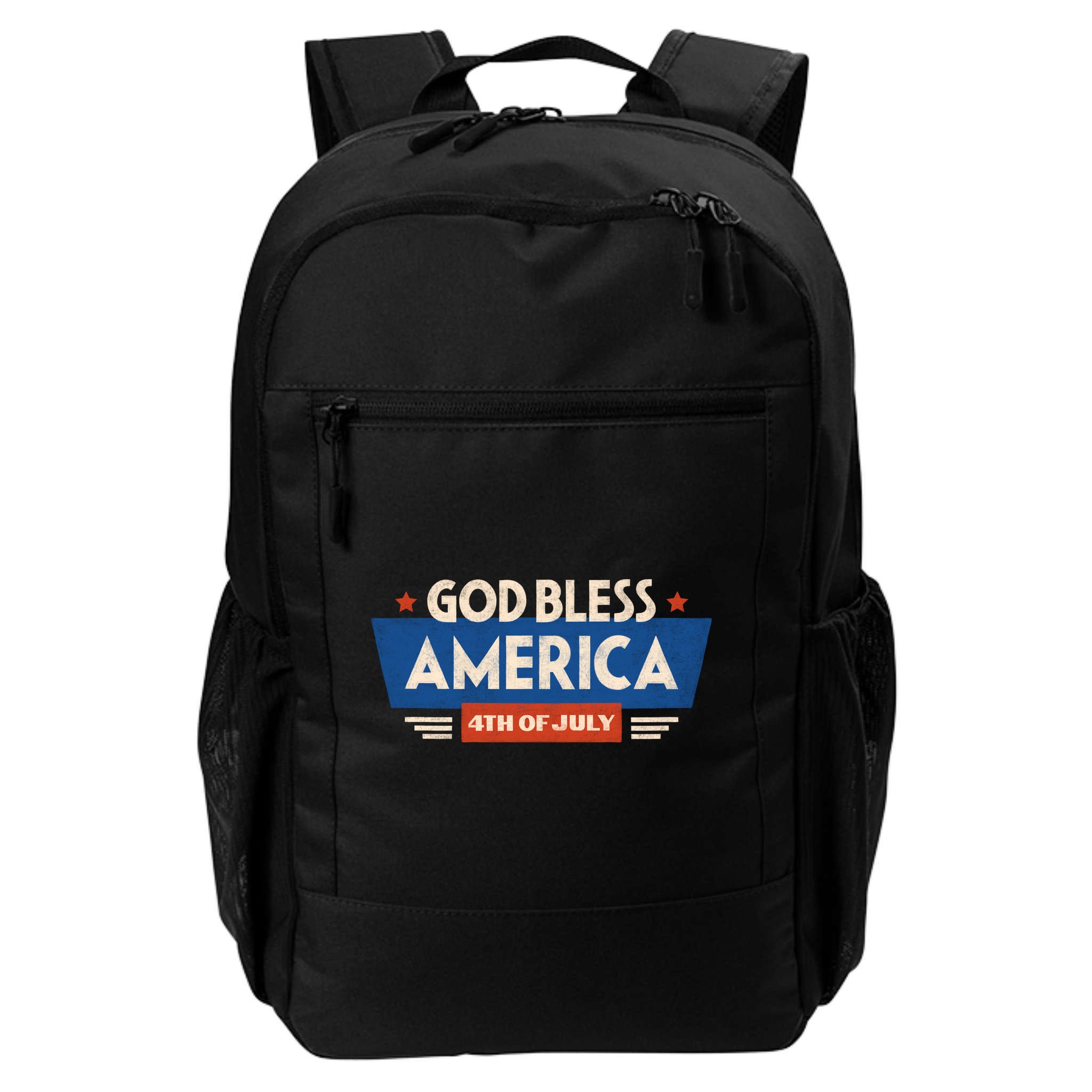 God Bless America 4th Of July Vintage Backpack