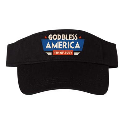 God Bless America 4th Of July Vintage Visor