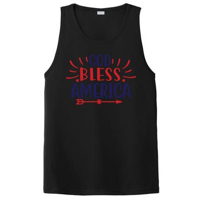 God Bless America Great Gift PosiCharge Competitor Tank