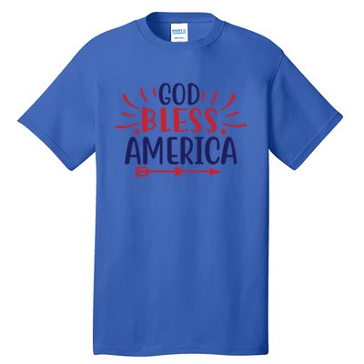 God Bless America Great Gift Tall T-Shirt