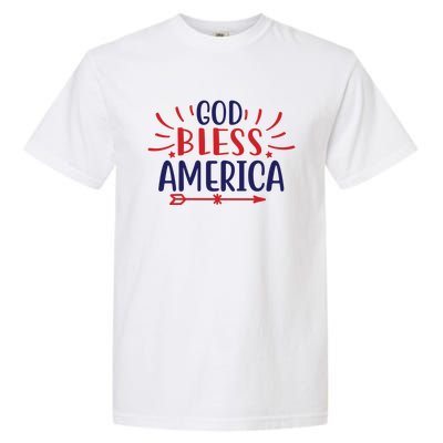 God Bless America Great Gift Garment-Dyed Heavyweight T-Shirt