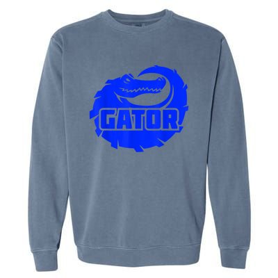 Gator Blue Alligator Garment-Dyed Sweatshirt