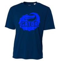 Gator Blue Alligator Cooling Performance Crew T-Shirt