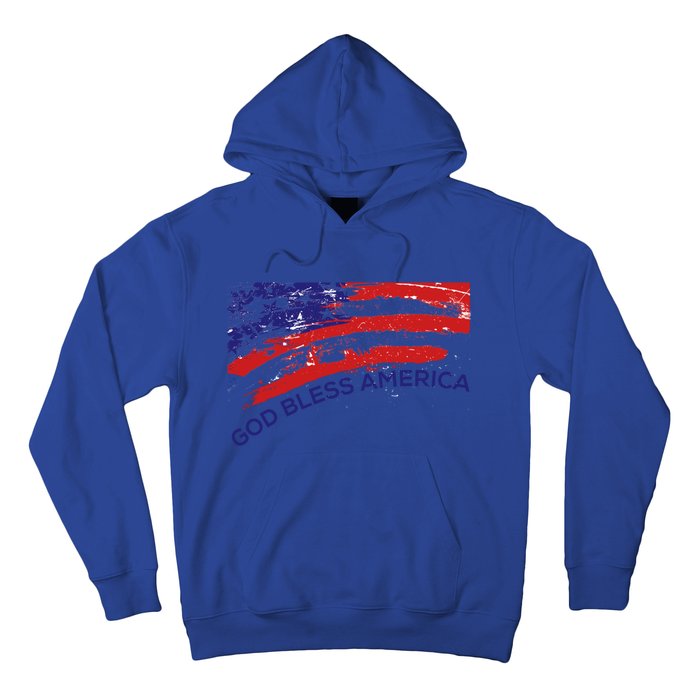 God Bless America Gifgift Usa Us Flag Pariotic Hoodie