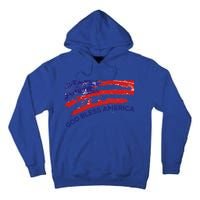 God Bless America Gifgift Usa Us Flag Pariotic Tall Hoodie