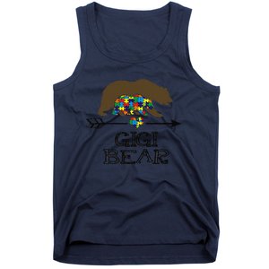 Gigi Bear Autism Awareness Autism Gigi Tee Tank Top