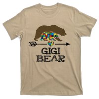 Gigi Bear Autism Awareness Autism Gigi Tee T-Shirt