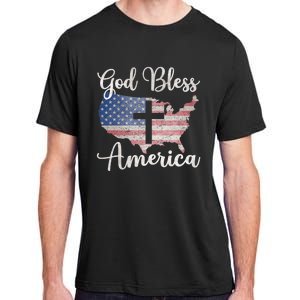 God Bless America Adult ChromaSoft Performance T-Shirt