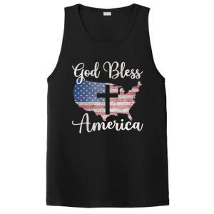 God Bless America PosiCharge Competitor Tank