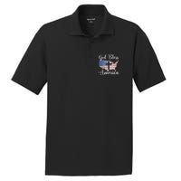 God Bless America PosiCharge RacerMesh Polo