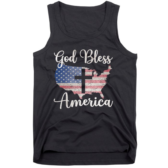 God Bless America Tank Top