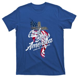 God Bless America Land Of The Brave Gift T-Shirt