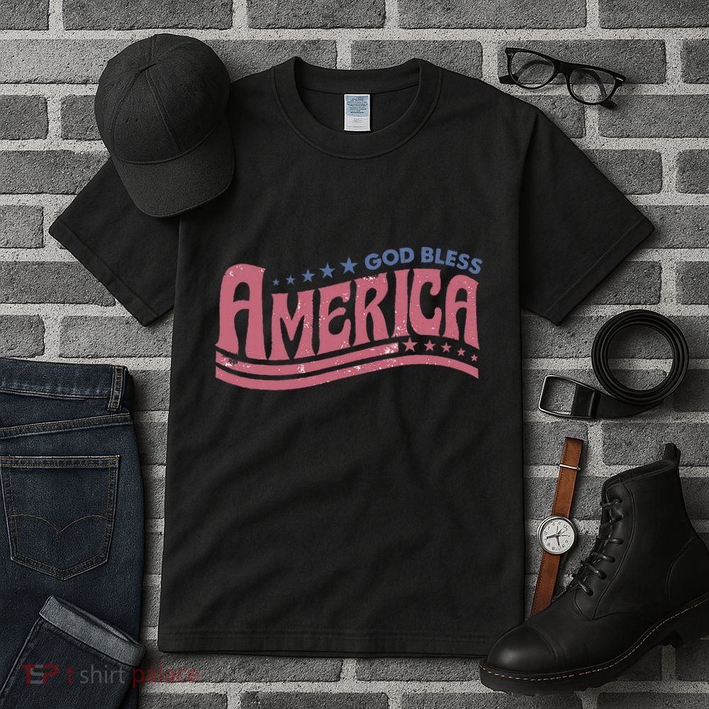 God Bless America Independence Day Tall T-Shirt