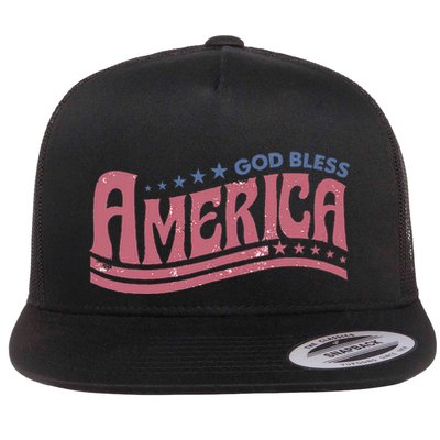 God Bless America Independence Day Flatbill Hat