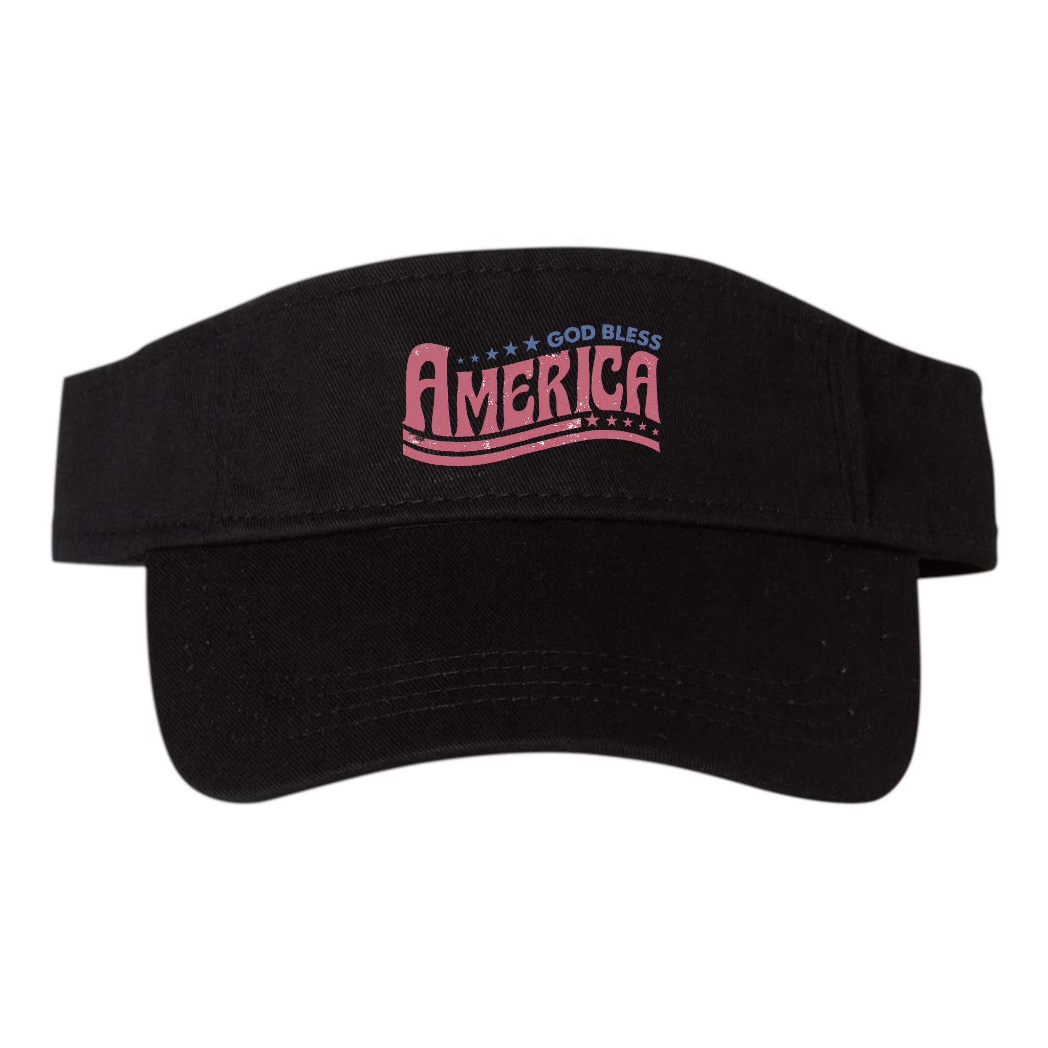 God Bless America Independence Day Visor