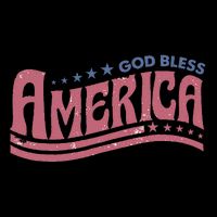 God Bless America Independence Day Visor