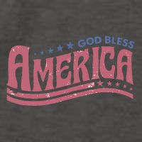 God Bless America Independence Day Vector Backpack