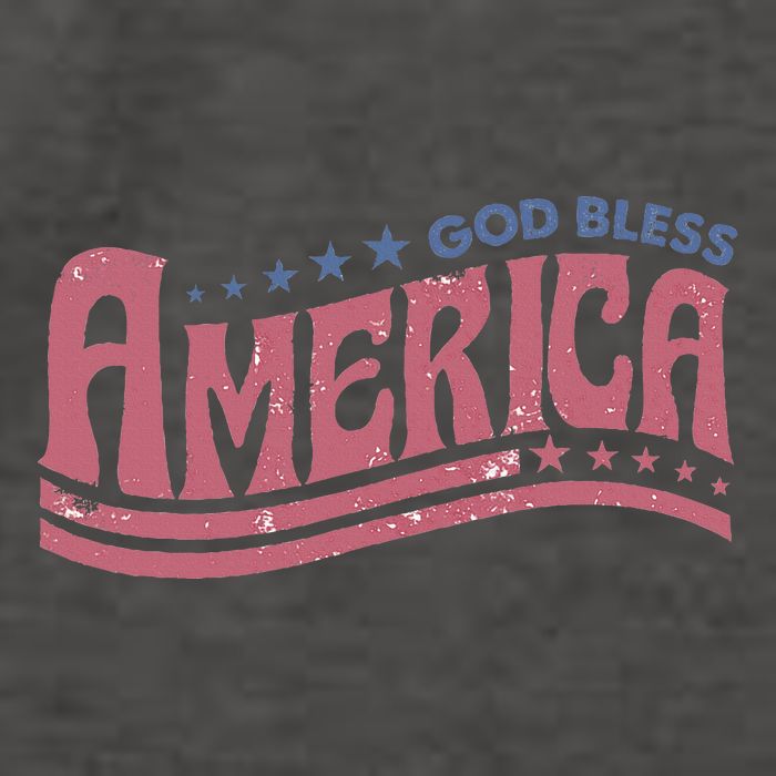 God Bless America Independence Day Vector Backpack