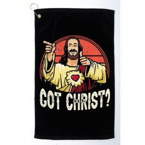 Got Buddy A Christ Christmas Cool Jesus Religious Christian Premium Platinum Collection Golf Towel