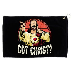 Got Buddy A Christ Christmas Cool Jesus Religious Christian Premium Grommeted Golf Towel