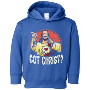 Got Buddy A Christ Christmas Cool Jesus Religious Christian Premium Toddler Hoodie