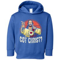 Got Buddy A Christ Christmas Cool Jesus Religious Christian Premium Toddler Hoodie