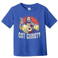 Got Buddy A Christ Christmas Cool Jesus Religious Christian Premium Toddler T-Shirt