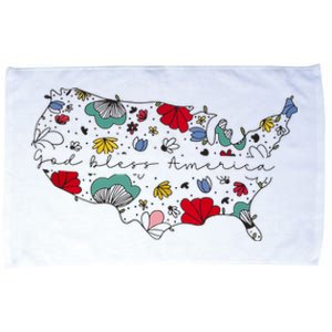 God Bless America Microfiber Hand Towel