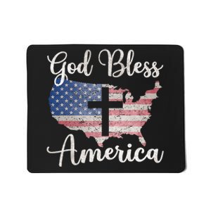 God Bless America Mousepad