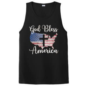 God Bless America PosiCharge Competitor Tank