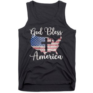 God Bless America Tank Top